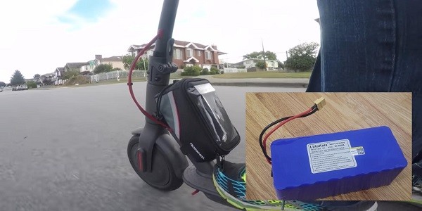 Add Another Battery to Electric Scooter