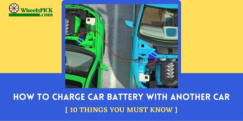 How to Charge Car Battery with another Car;