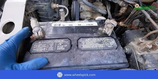 Dirt Grease And Oil of Car Battery