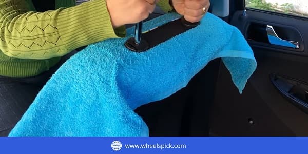 a car seat towel