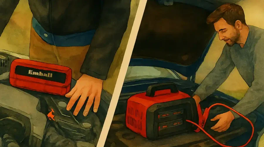 Battery Charger vs Jump Start Benefits