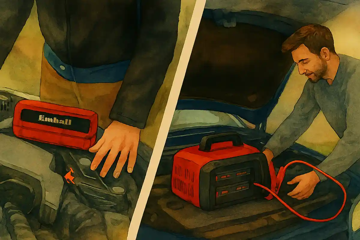 Battery Charger vs Jump Start Benefits