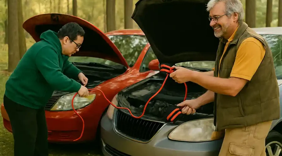 Car Won't Jump Start but Lights Come on