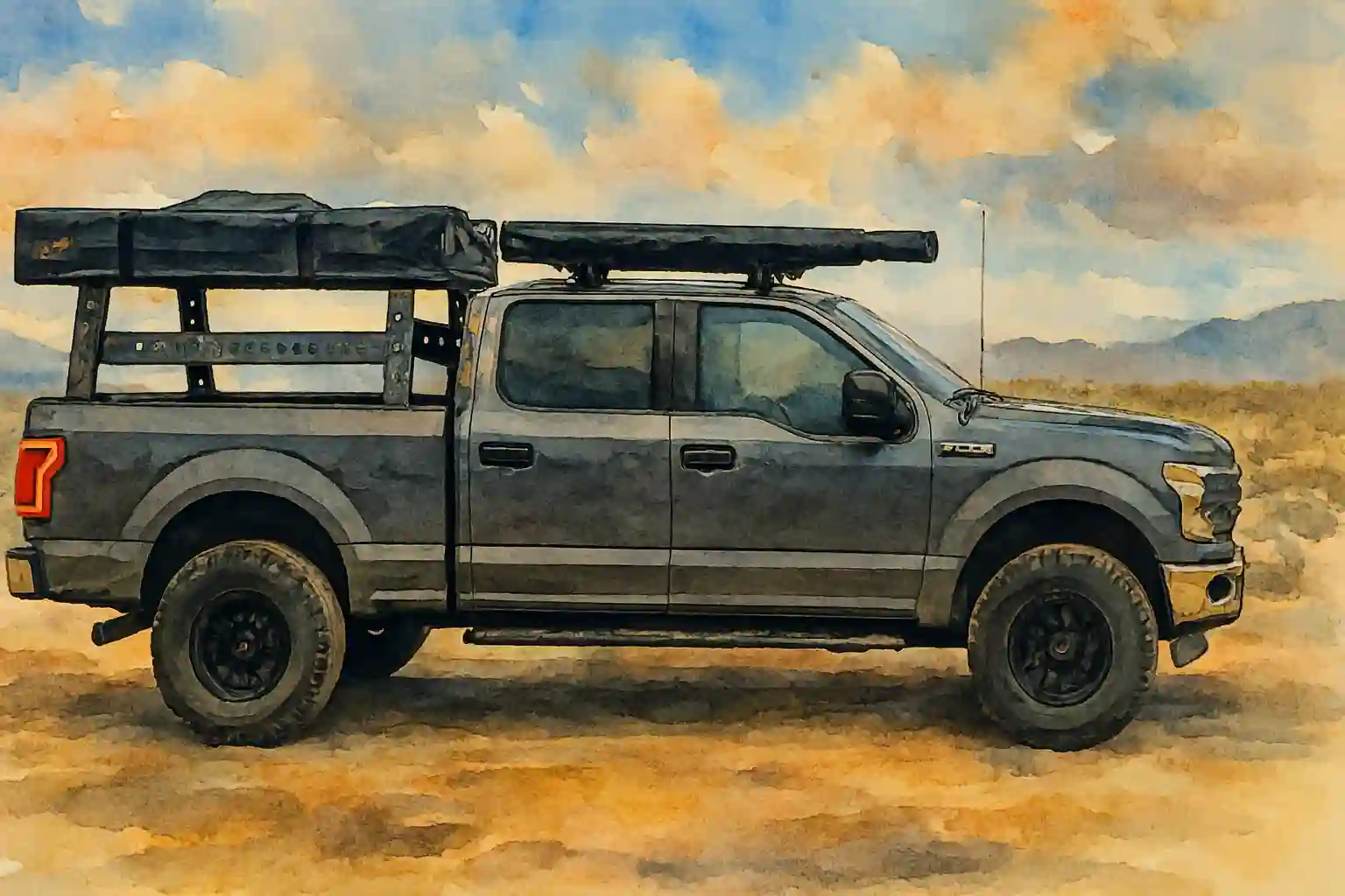 Truck Racks That Work With Folding Tonneau Covers